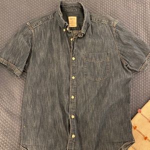 Gap Short Sleeve Denim Shirt